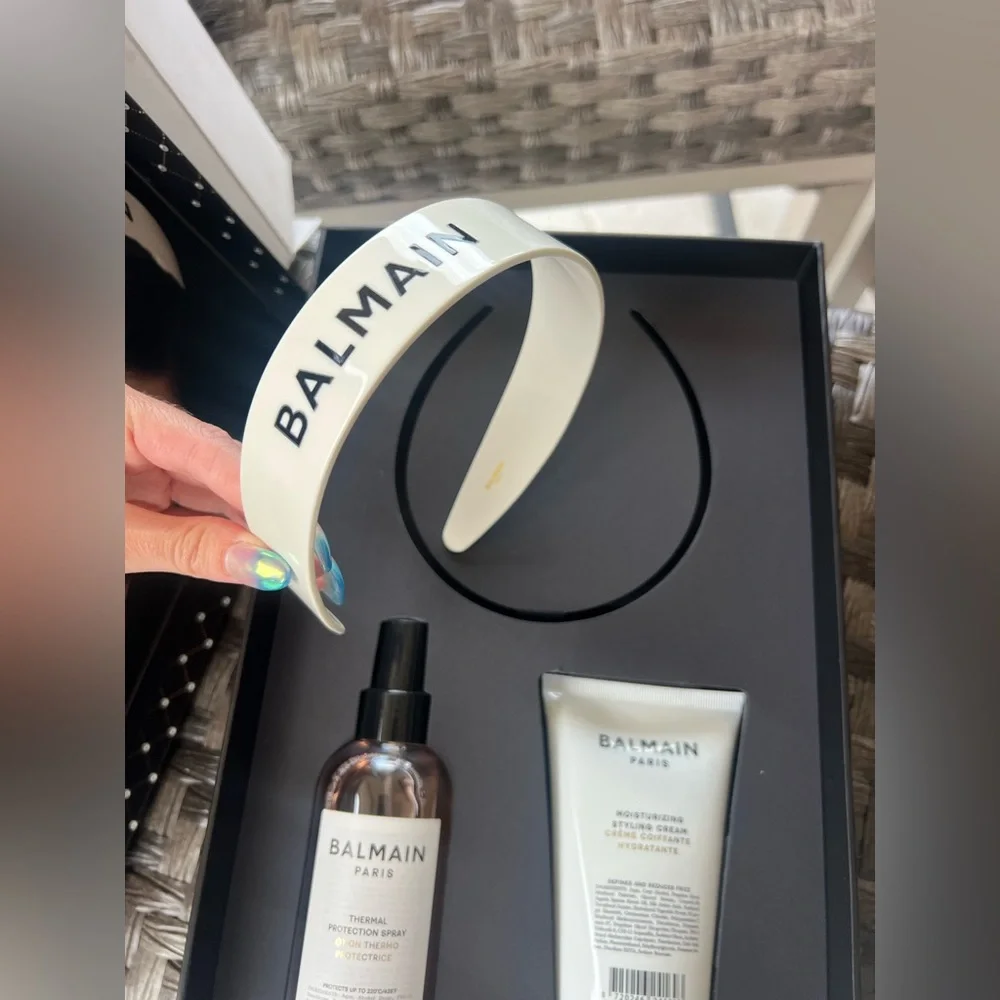 Balmain Limited Edition Acetate Headband Large FW24